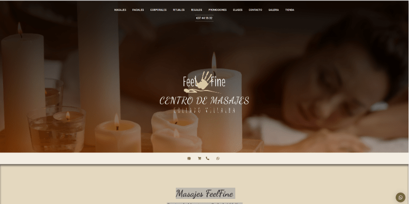 Diseño Masajes FeelFine