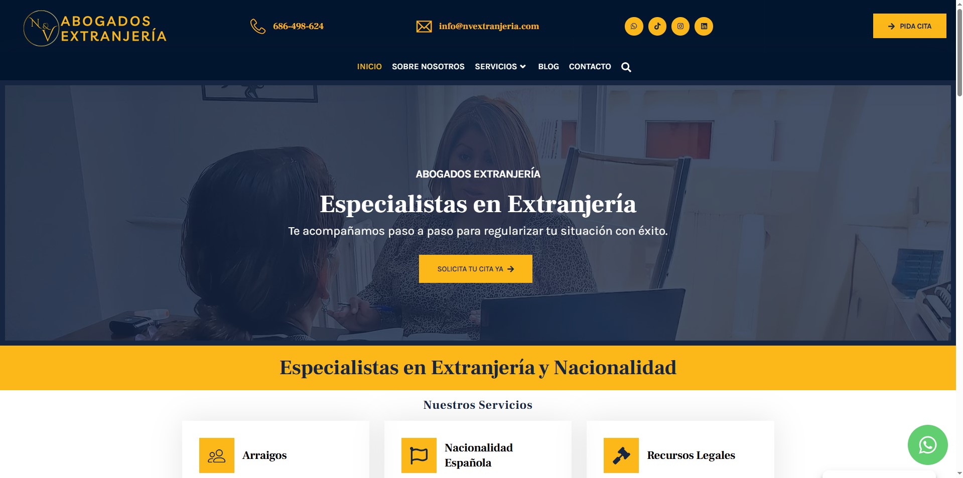 N&V Extranjería