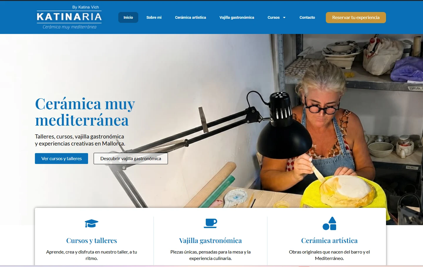 Proyecto web y SEO para Katinaria